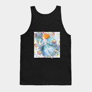 Fairy blue fairy Tank Top